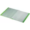 Leitz Recycle Display Book, verde, polipropilene (PP), 40 tasche, 80 fogli, orizzontale/verticale, A4