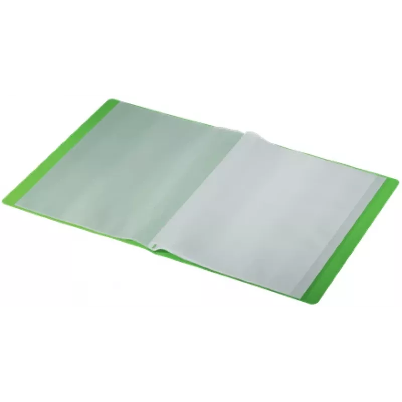 Leitz Recycle Display Book, verde, polipropilene (PP), 40 tasche, 80 fogli, orizzontale/verticale, A4