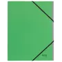 Leitz Recycle rubrica a schede in cartone, cartella per firme, A4, cartone, verde, 430 g/m², elastico