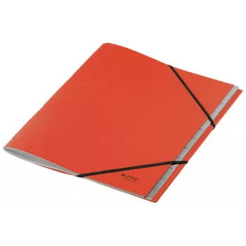 Leitz Recycle rubrica a schede in cartone, A4, cartone, rosso, 430 g/m², a impatto climatico zero, 247 mm