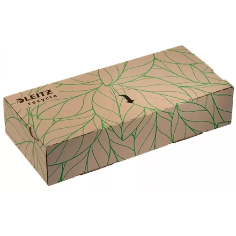Leitz Recycle distributore di buste A4, 40 pz., 210 x 297 mm (A4), trasparente, polipropilene (PP), verticale, alto, 0,07 mm