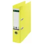 Leitz 180° Recycle raccoglitore a leva, A4, anelli tondi, archivio, cartone, giallo, giallo