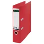 Leitz 180° Recycle raccoglitore a leva, A4, anelli tondi, archivio, cartone, rosso, rosso