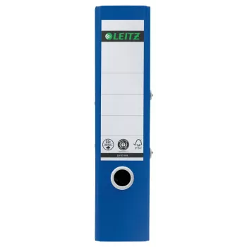 Leitz 180° Recycle raccoglitore a leva, A4, anelli tondi, archivio, cartone, blu, blu