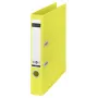 Leitz 180° Recycle raccoglitore a leva, A4, anelli tondi, archivio, cartone, giallo, giallo