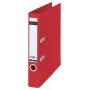 Leitz 180° Recycle raccoglitore ad anelli, A4, anelli tondi, archivio, cartone, rosso, rosso