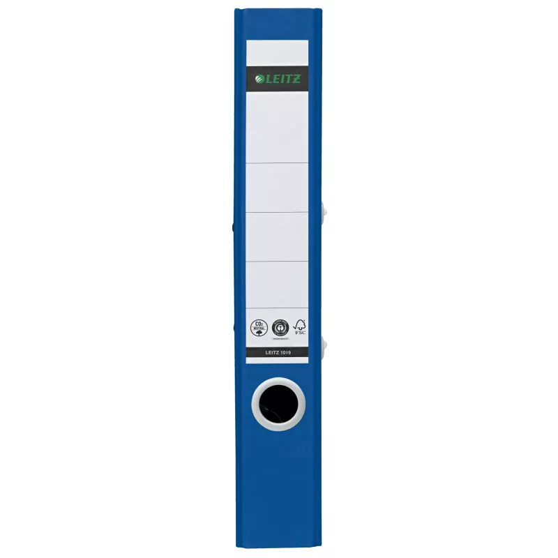 Leitz 180° Recycle raccoglitore a leva, A4, anelli tondi, archivio, cartone, blu, blu