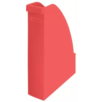 Leitz Recycle raccoglitore per riviste, rosso, plastica, A4, 78 mm, 308 mm, 300 g