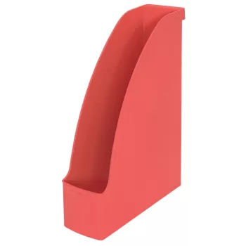 Leitz Recycle raccoglitore per riviste, rosso, plastica, A4, 78 mm, 308 mm, 300 g