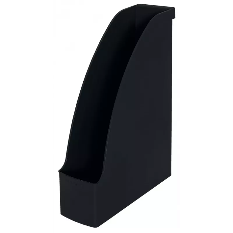 Leitz Recycle raccoglitore per riviste, nero, plastica, A4, 78 mm, 308 mm, 300 g