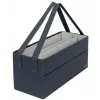 Leitz Fabric Hot Desking borsa da lavoro, tessuto, tinta unita, tessuto, zip, unisex, 465 mm