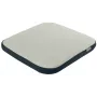 Leitz Ergo Active cuscino wobble con rivestimento in tessuto, cuscino per seduta, universale, grigio, quadrato, 150 kg, tinta unita