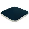 Leitz Ergo Active cuscino wobble con rivestimento in tessuto, cuscino per seduta, aria, sedia, grigio scuro, quadrato, 150 kg