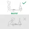 Leitz Ergo supporto monitor regolabile, autoportante, 68,6 cm (27 inch), regolabile in altezza, grigio