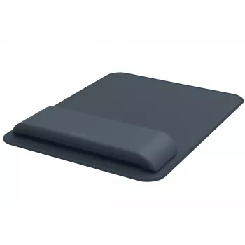 Leitz Ergo tappetino mouse con poggiapolsi regolabile, grigio, 200 mm, 260 mm, 450 g, 1 pz.
