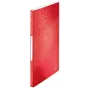 Leitz Display Book WOW PP 40 tasche, rosso, polipropilene (PP), 40 tasche, A4, 231 mm, 16 mm