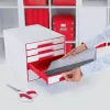 Leitz cassettiera WOW Cube 5 cassetti, 5 cassetto/i, plastica, 270 mm, 287 mm, 363 mm, 3,59 kg