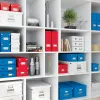 Leitz Click & Store WOW scatola portaoggetti piccola, scatola portaoggetti, rosso, rettangolare, cartone, monocolore, interni