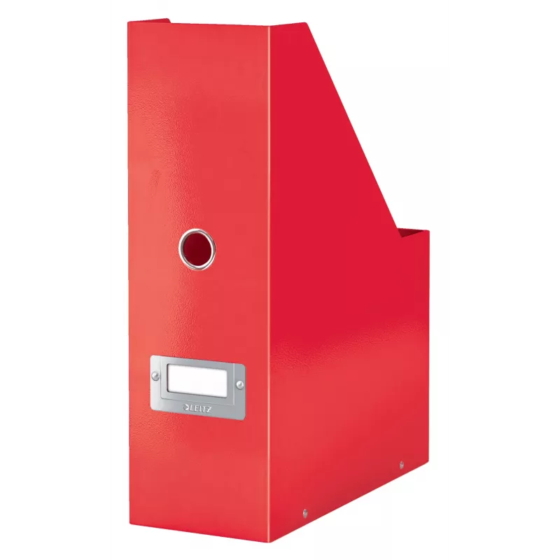 Leitz Click & Store WOW raccoglitore per riviste, rosso, cartone, 103 mm, 253 mm, 330 mm, 95 x 245 x 310 mm