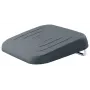 Leitz Ergo poggiapiedi regolabile per scrivania, 80% plastica riciclata, grigio, plastica riciclata, 34 cm, 42 cm, 340 mm, 420 mm