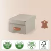 Leitz Puro scatola portaoggetti con coperchio, piccola, 7L, 100% cartone riciclato, confezione da 2
