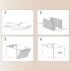 Leitz Puro scatola portaoggetti con coperchio, piccola, 7 L, 100% cartone riciclato, confezione da 2