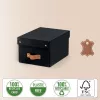 Leitz Puro scatola portaoggetti con coperchio, piccola, 7L, 100% cartone riciclato, confezione da 2