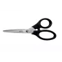 Leitz forbici in acciaio inox 185 mm, adulti, taglio dritto, singolo, nero, acciaio inox, acciaio inox, forbici da ufficio