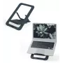 Leitz Ergo supporto per laptop regolabile in altezza in alluminio Ultra-Flat, braccio per laptop e tablet, grigio scuro, alluminio, 25,4 cm (10 inch), 43,2 cm (17 inch), 25,4 cm (10 inch)
