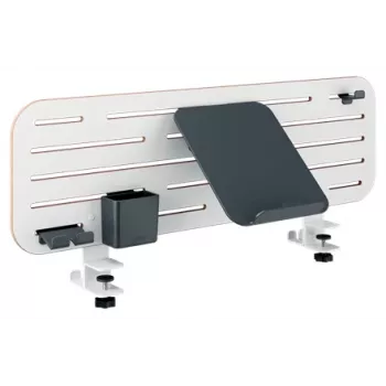 Leitz Ergo Pegboard organizer da scrivania con supporto per laptop, 80x25 cm