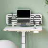 Leitz Ergo Pegboard organizer da scrivania con supporto per laptop, 80x25 cm