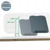 Leitz Ergo Pegboard organizer da scrivania con supporto per laptop, 80x25 cm