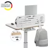 Leitz Ergo Pegboard organizer da scrivania con supporto per laptop, 80x25 cm