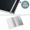 Leitz Style quaderno A5 bianco con copertina morbida, monocromatico, nero, A5, 80 fogli, 100 g/m², copertina morbida