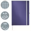 Leitz Style quaderno A4 a quadretti con copertina rigida, monocromatico, blu, A4, 80 fogli, 100 g/m², carta a quadretti
