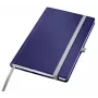 Leitz Style quaderno A5 a righe con copertina rigida, monocromatico, blu, A5, 80 fogli, 100 g/m², carta a righe