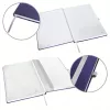 Leitz Style quaderno A5 a righe con copertina rigida, monocromatico, blu, A5, 80 fogli, 100 g/m², carta a righe