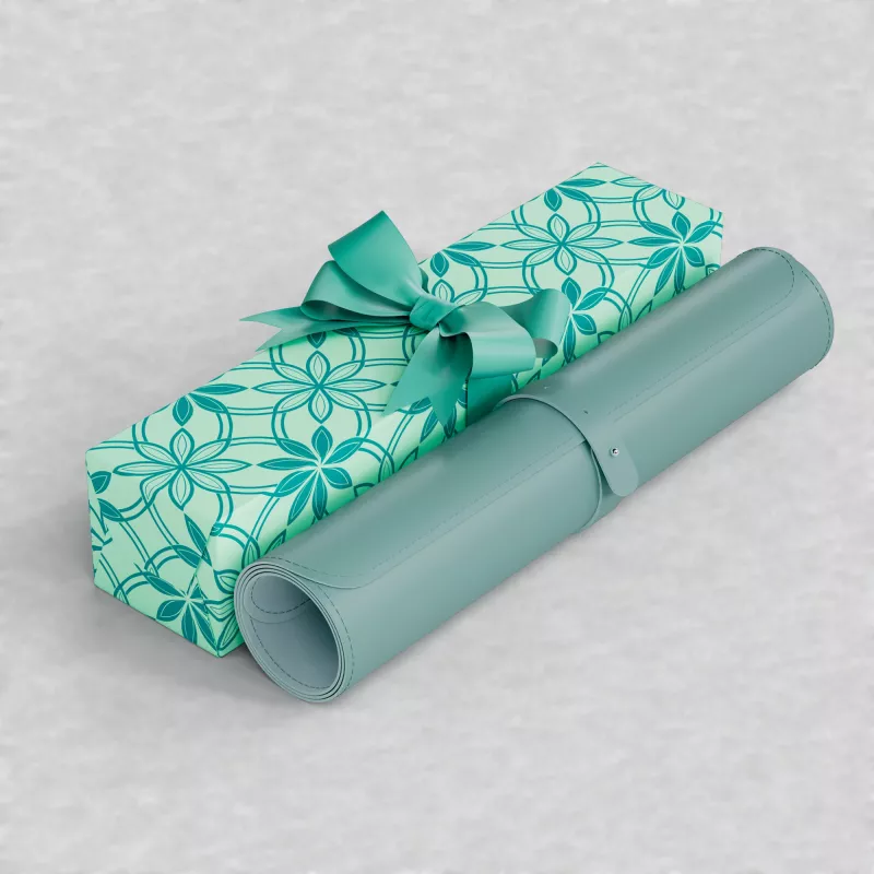 Leitz Large Desk Mat, colore menta, cloruro di polivinile (PVC), 400 mm, 800 mm, 2 mm, 350 g