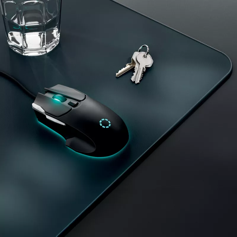 Leitz Extra Large Gaming Mat, grigio scuro, polipropilene (PP), 400 mm, 1000 mm, 3 mm, 800 g