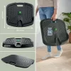 Leitz Ergo Active tappetino antiaffaticamento ergonomico, rettangolare, nero, poliuretano, Bubble, Cina, 605 x 681 mm
