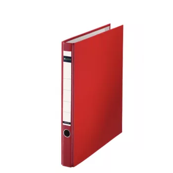 Leitz 10140025 raccoglitore ad anelli A4 rosso
