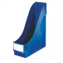 LEITZ Portafascicoli verticale extra largo, A4, polistirene, blu, capacità 92 mm (2425-00-35)