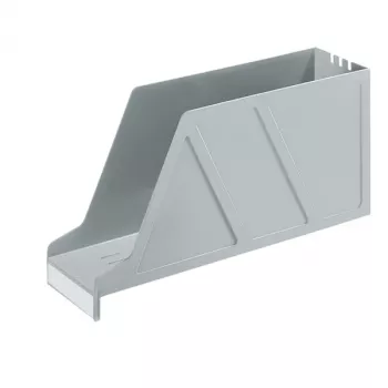 LEITZ Raccoglitore verticale standard, per cartelle di smistamento, grigio, polistirene antiurto (2427-00-85)