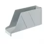 LEITZ Raccoglitore verticale standard, per cartelle di smistamento, grigio, polistirene antiurto (2427-00-85)