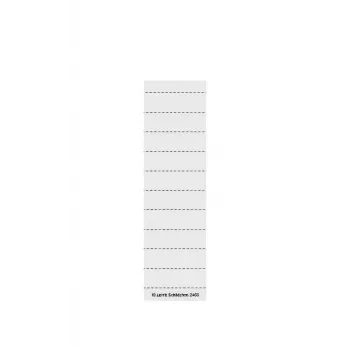 Leitz 24650001 Etichetta non adesiva bianca rettangolare