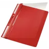 Leitz 41900025 Cartella per relazioni PVC rosso, trasparente