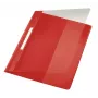 Leitz 41940025 Cartella per relazioni PVC rosso, trasparente