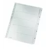 Leitz 43230000 Indice in cartoncino numerico cartoncino, plastica grigio