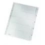 Leitz 43230000 Indice in cartoncino numerico cartoncino, plastica grigio