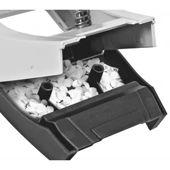 Leitz NeXXt Perforatore 5008, 2 fori 30 fogli, 30 fogli, nero, grigio, metallo, plastica, 8 cm, 5,5 mm, A4